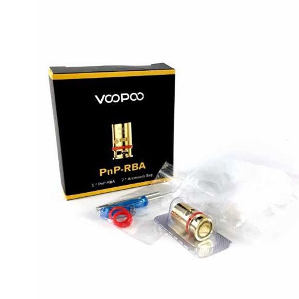 VOOPOO - Resistencia VOOPOO PnP RBA 0.6 ohm - para Drag X/S Argus Pro