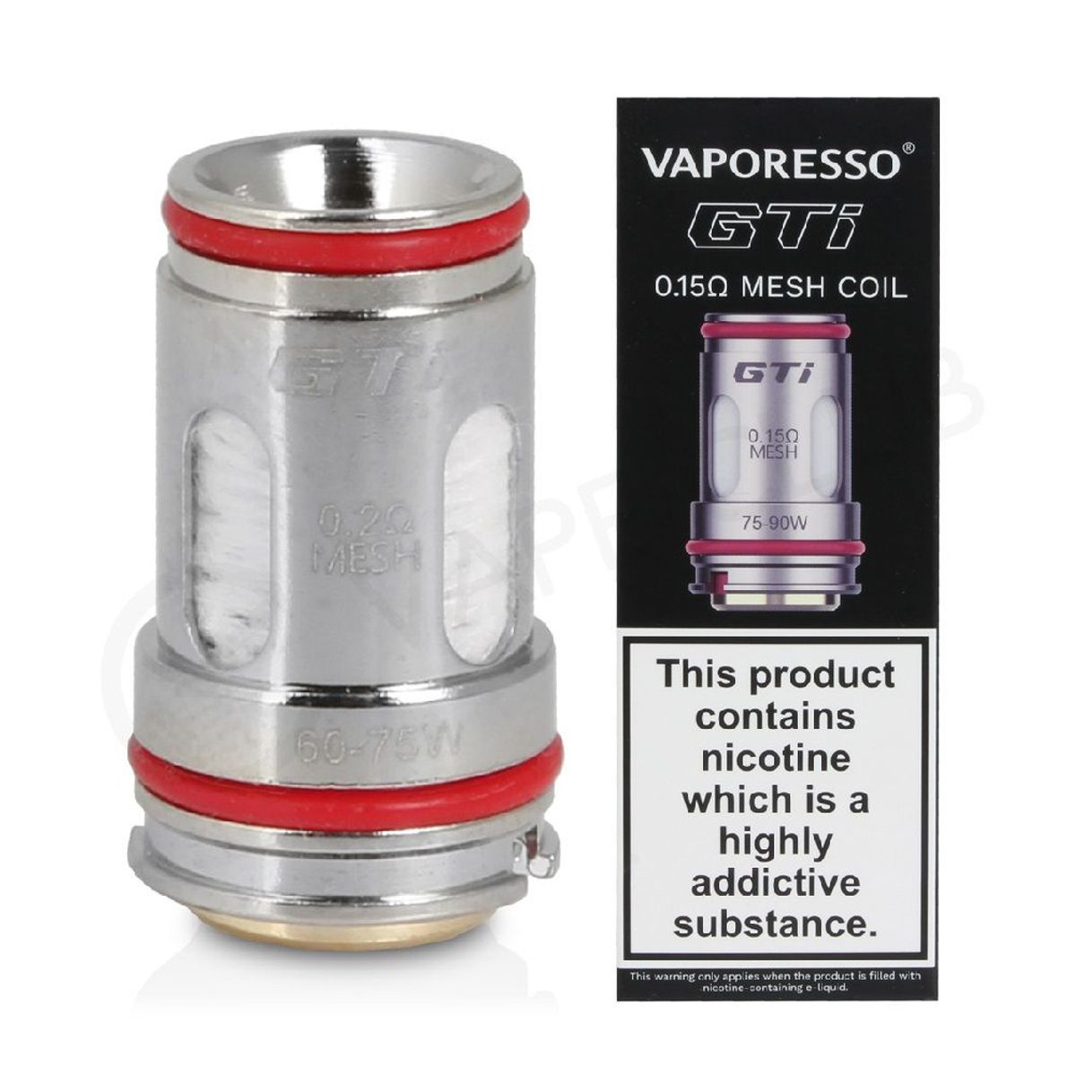 GENERICO - Resistencia vaporesso GTi 0,15 ohm – Caja por 5 unidades