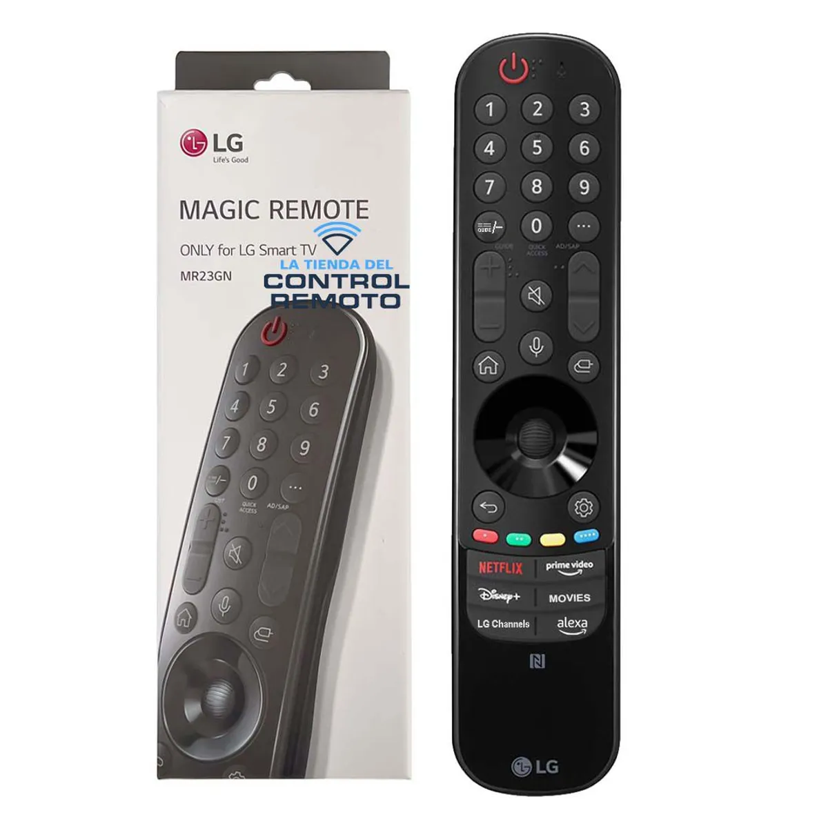 LG - Control LG Magic Remote MR23GN Modelo 2023 + Funda Lila