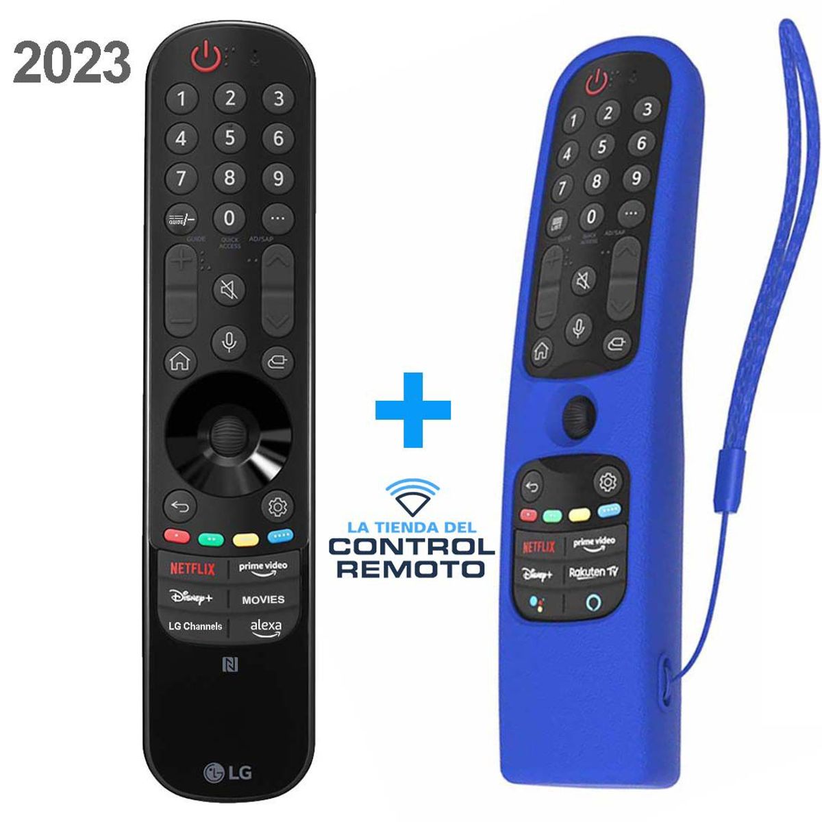 LG - Control LG Magic Remote MR23GN Modelo 2023 + Funda Azul