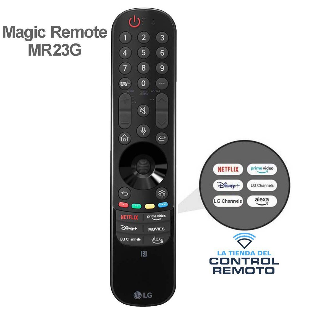 LG - Control LG Magic Remote MR23GN Modelo 2023 + Funda Azul