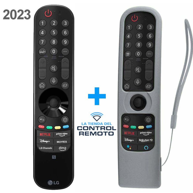 LG - Control LG Magic Remote MR23GN Modelo 2023 + Funda Gris