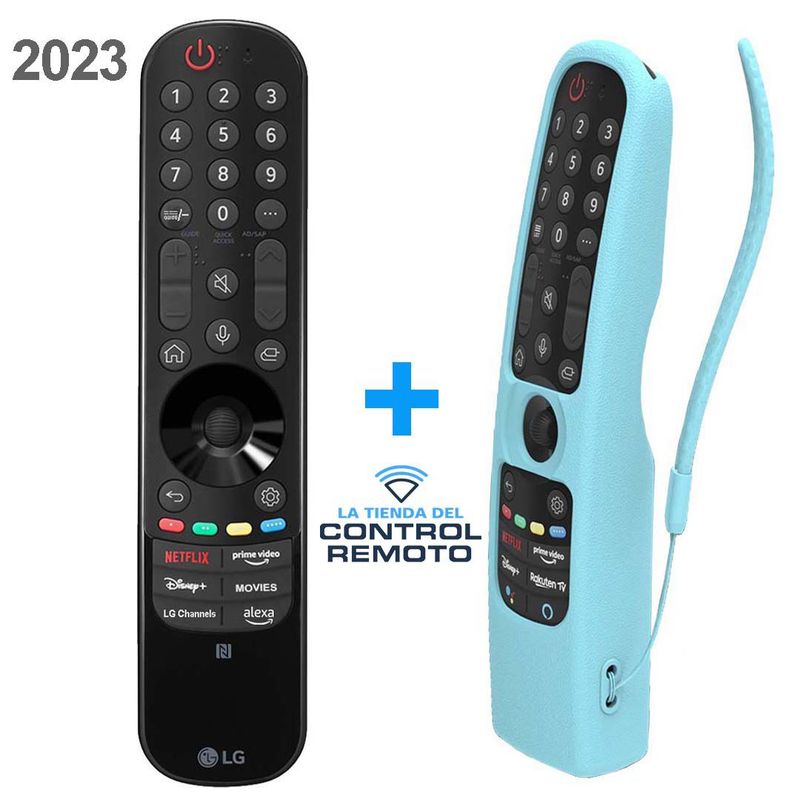 LG - Control LG Magic Remote MR23GN 2023 + Funda Celeste Forescente