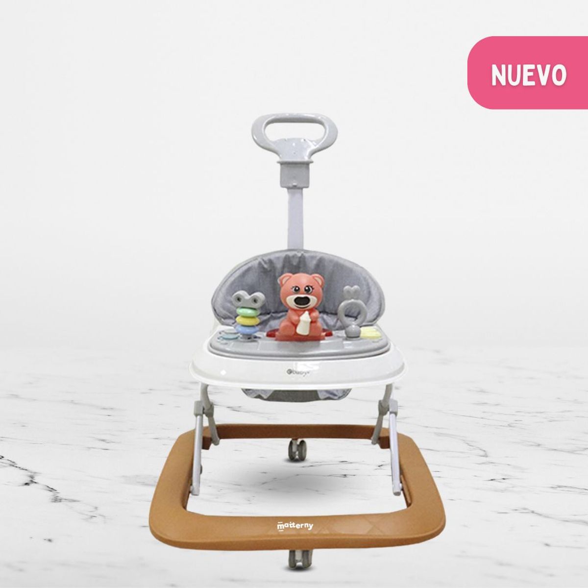 EBABY - Andador Musical Didáctico para Bebés «VARI» Orange