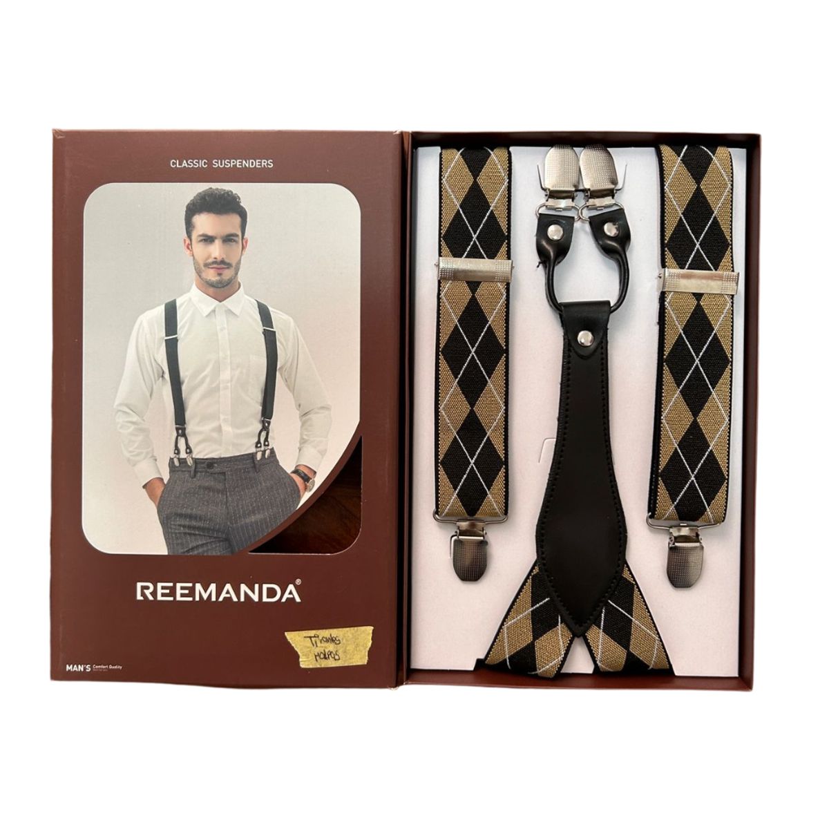 KAST PE - Tirantes para pantalon suspenders hombre modelo MATIAS