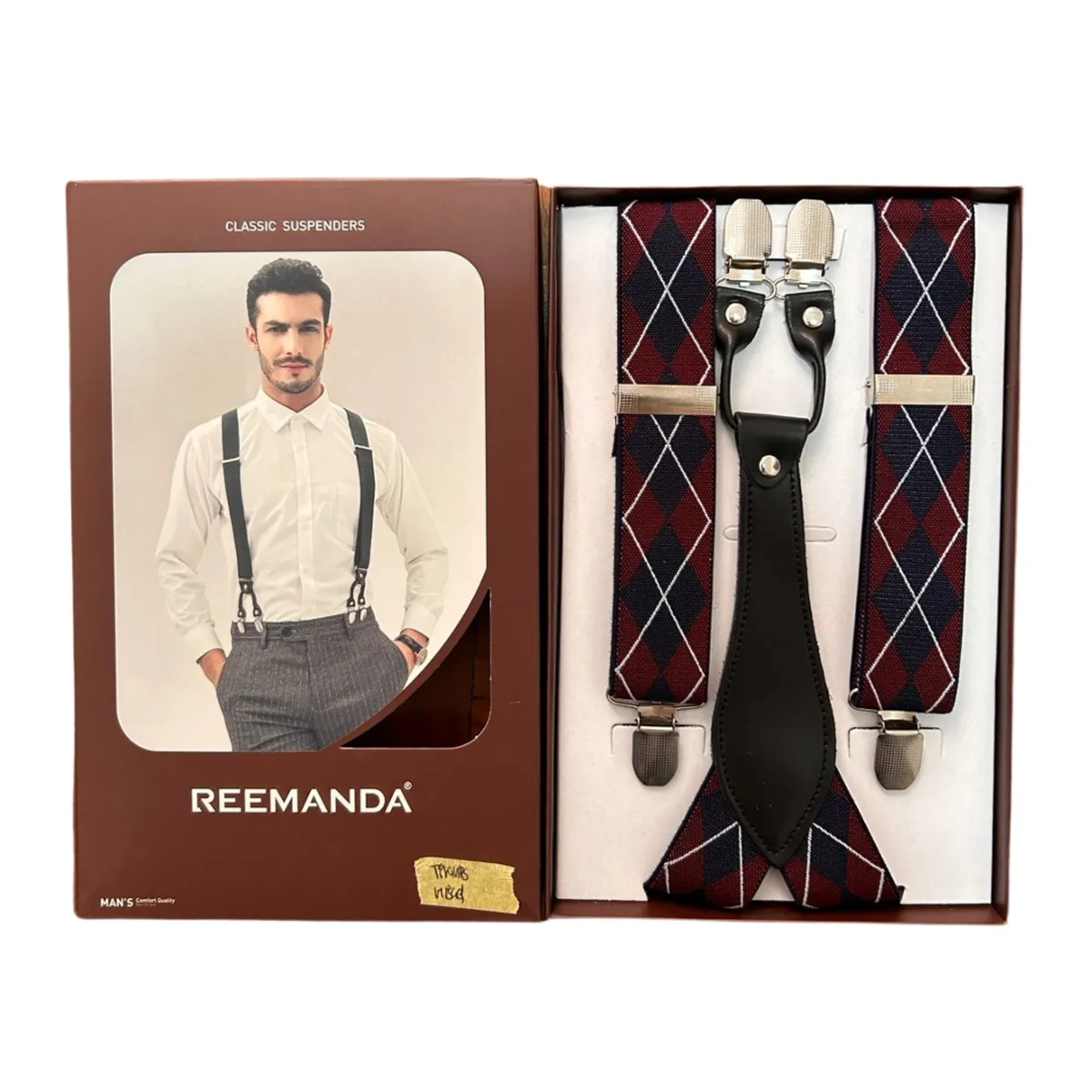 KAST PE - Tirantes para pantalon hombre modelo MISAEL