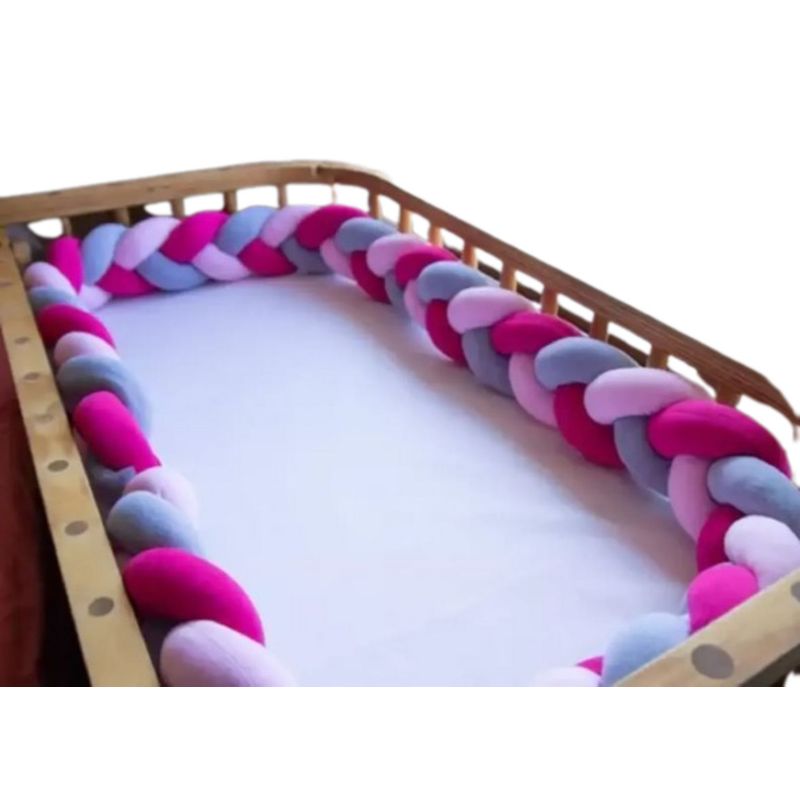 GENERICO - Trenza protector de cuna de 4 metros