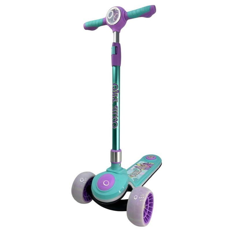 OXIEPRO - SCOOTER PLEGABLE E HIDRAULICO CON LUZ LED Y PARLANTE