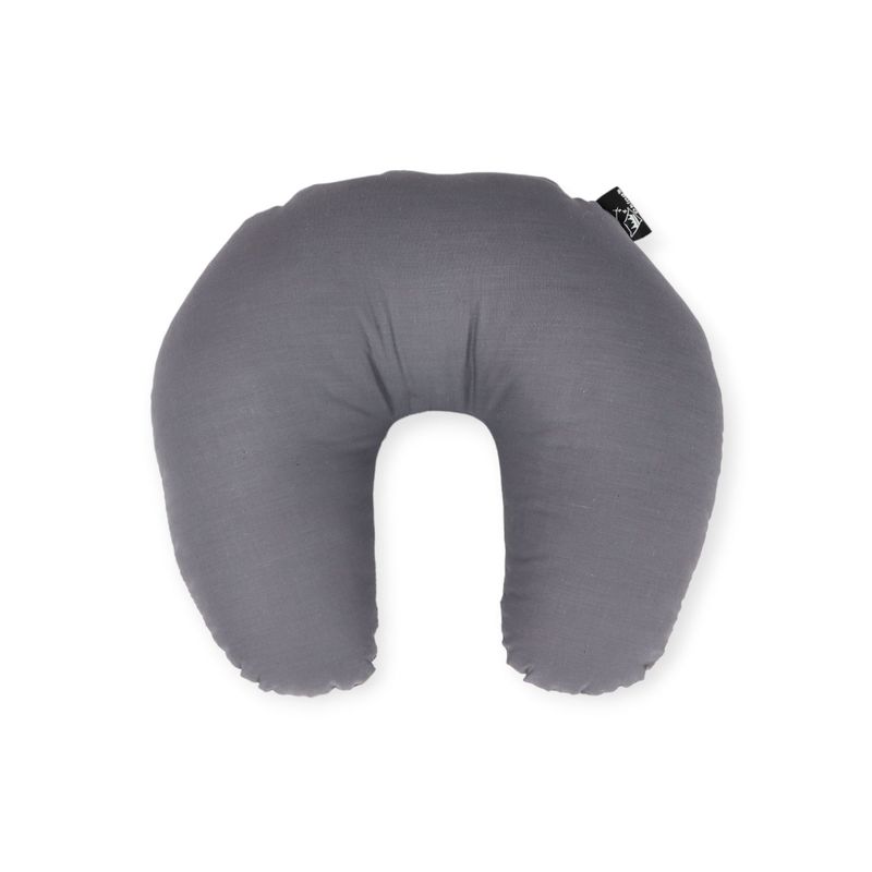 GENERICO - Cojin Cuello Cervical Antialergico Gris