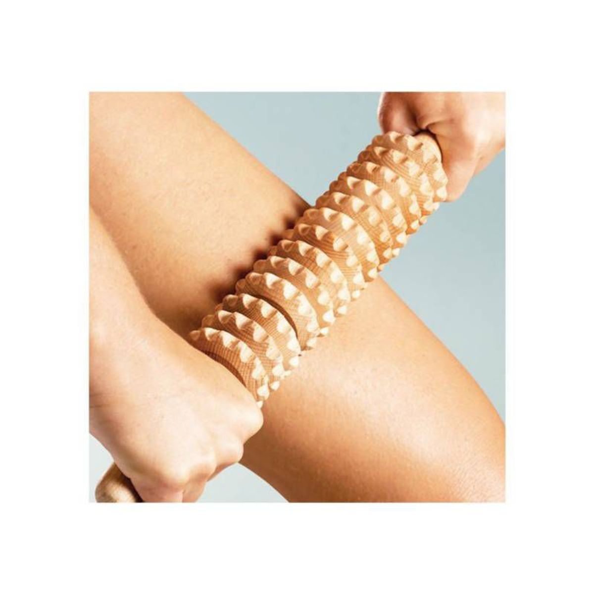 GENERICO - Rodillo de madera descontructurante para masaje anticelulitico