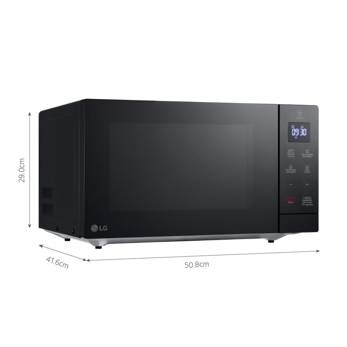 LG - MICROONDAS LG 30L CON DORADOR NEGRO SISTEMA EASYCLEAN