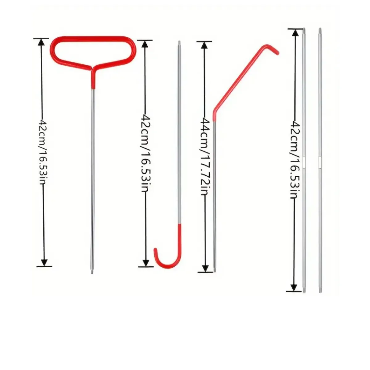 GENERICO - Kit Cerrajería Abrir Puerta Carro Auto Profesional 21 Piezas