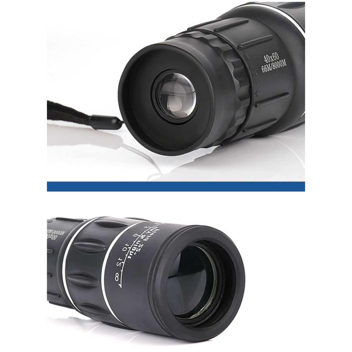 DENISASAA - 40 X 60 Hd Monocular Telescopio Portatil