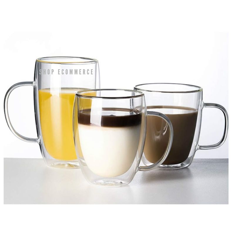 GENERICO - Taza con aislamiento térmico 450 ml UNIDAD