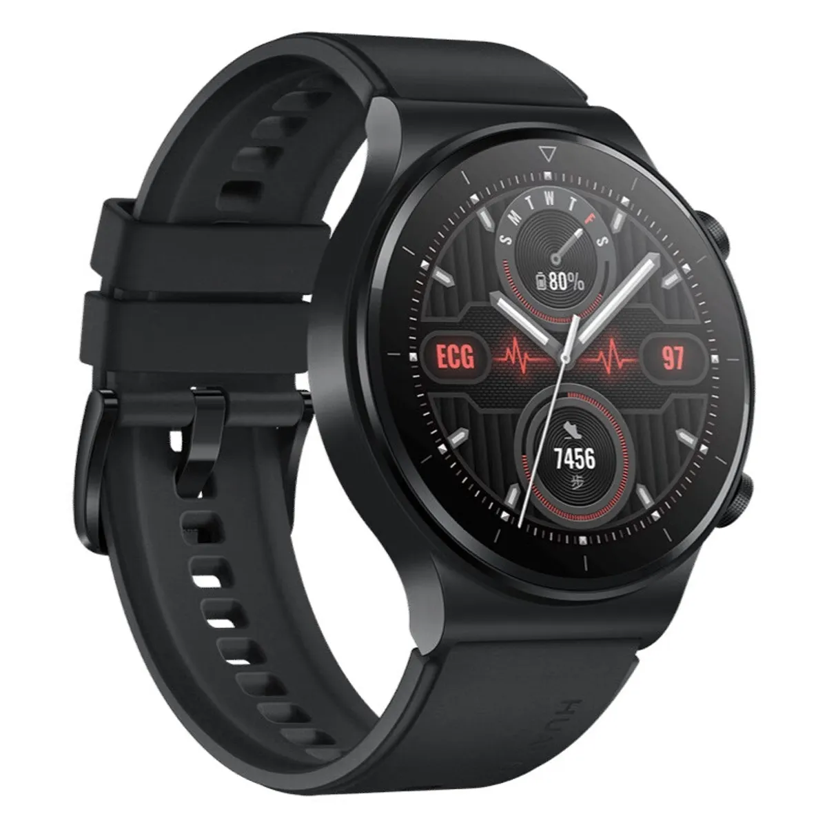 HUAWEI - Huawei GT 2 Pro 46mm ECG BT Negro Reacondicionado(NO NUEVO)