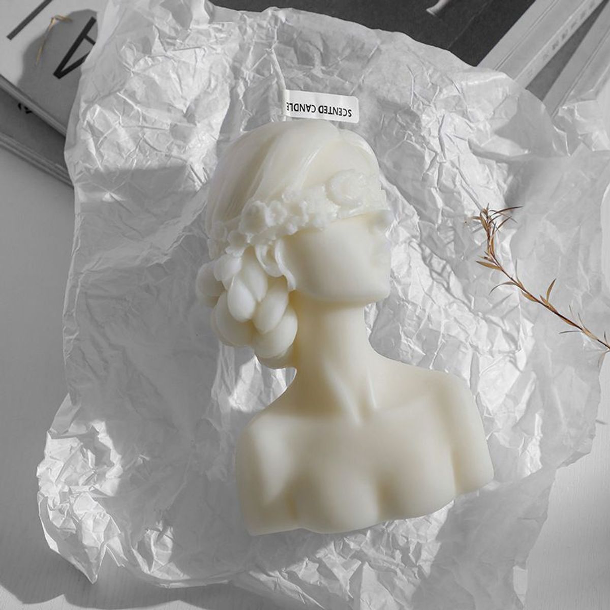 VATYERTY - Vela de aromaterapia con forma de cuerpo femenino