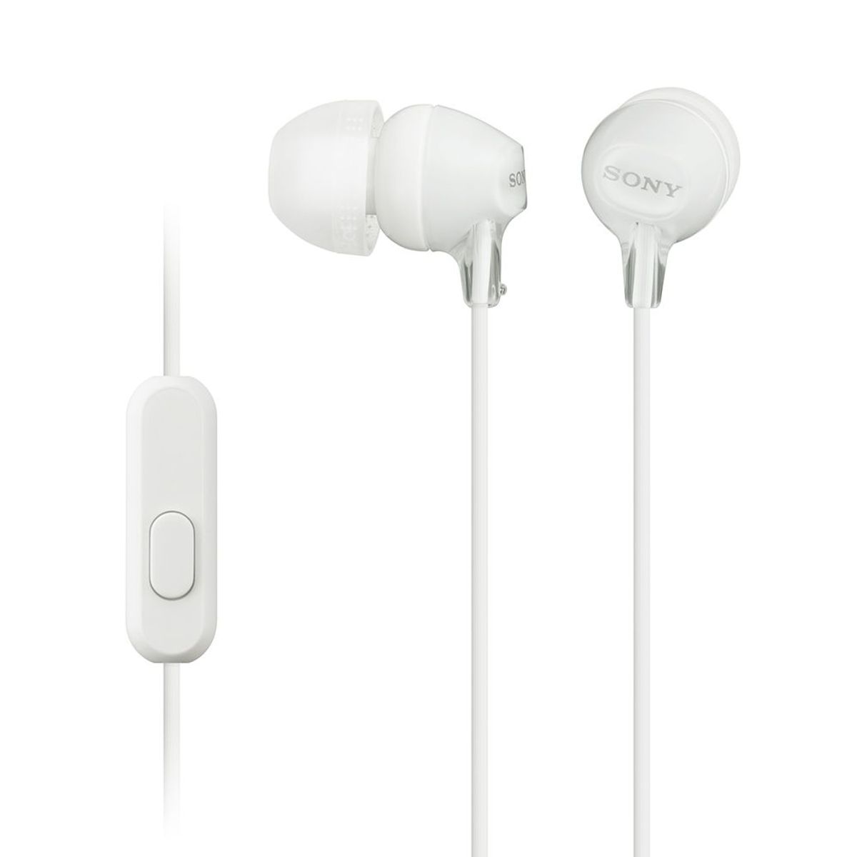 SONY - Sony Audífonos Internos Con Micrófono MDR-EX15AP Blanco