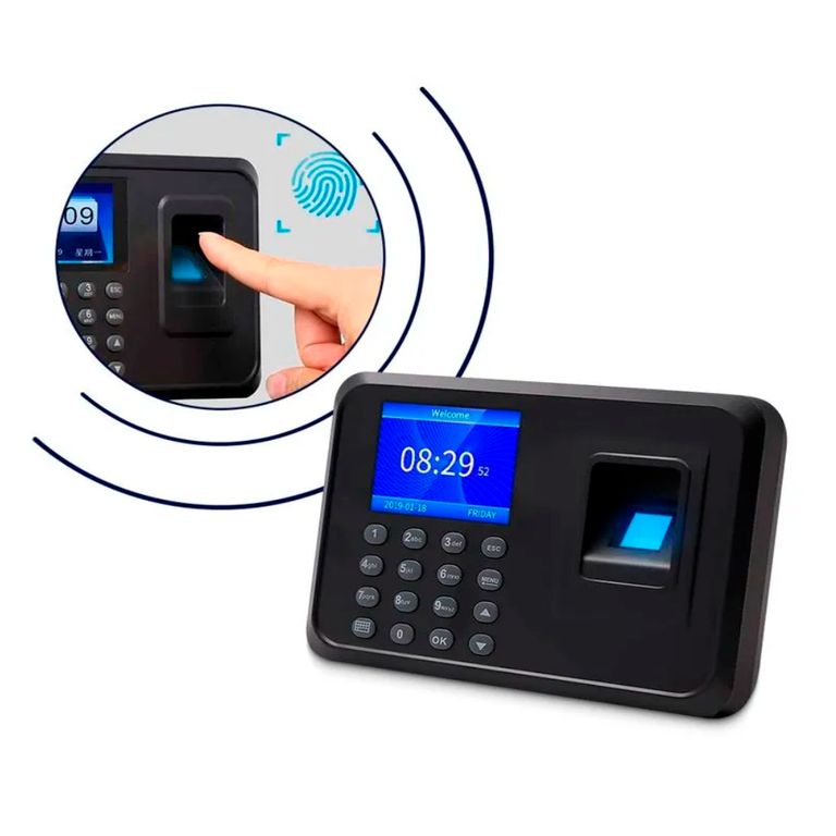 Lector Huella Biométrico Huellero de Control De Asistencia Smart ...