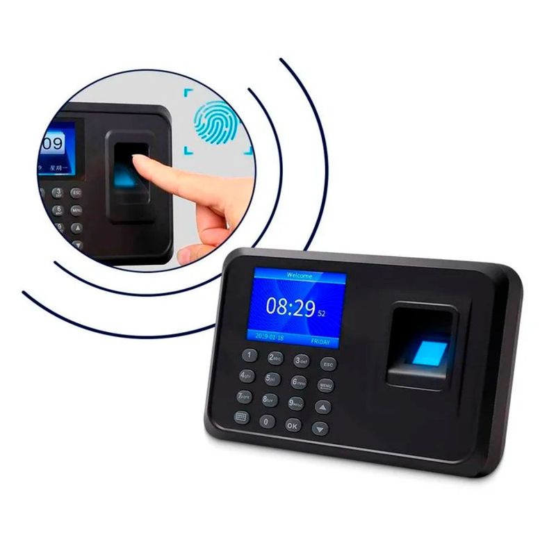 GENERICO - Lector Huella Biométrico Huellero de Control De Asistencia Smart