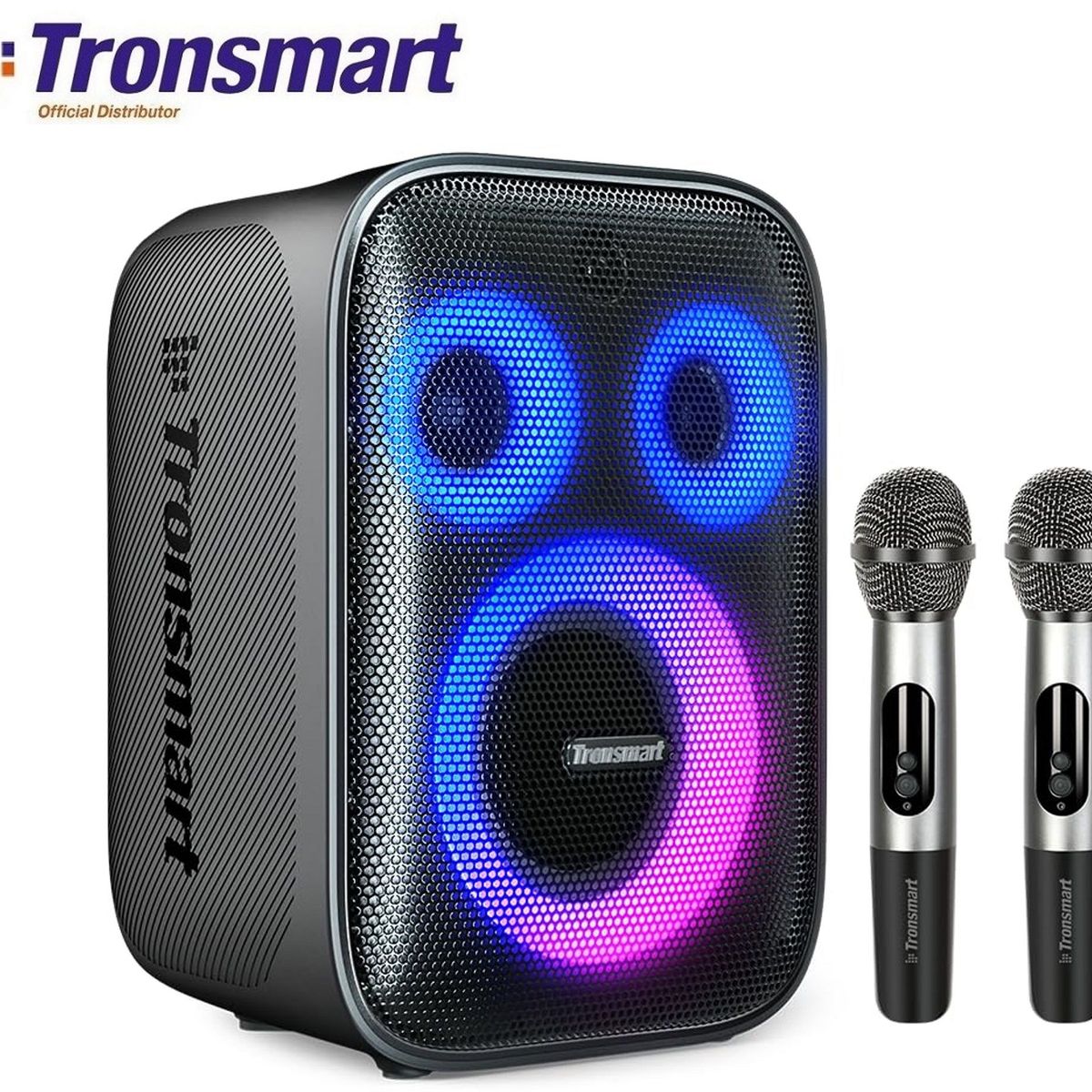 TRONSMART - Parlante Tronsmart Halo 200 120W Parlante Y 2 Microfonos Karaoke
