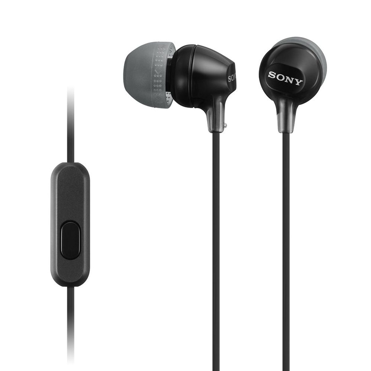 SONY - Sony Audífonos Internos Con Micrófono MDR-EX15AP Negro