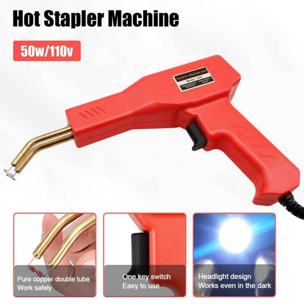 OEM - Pistola de Soldar Soldadura para todo Tipo de Plásticos 50Watts