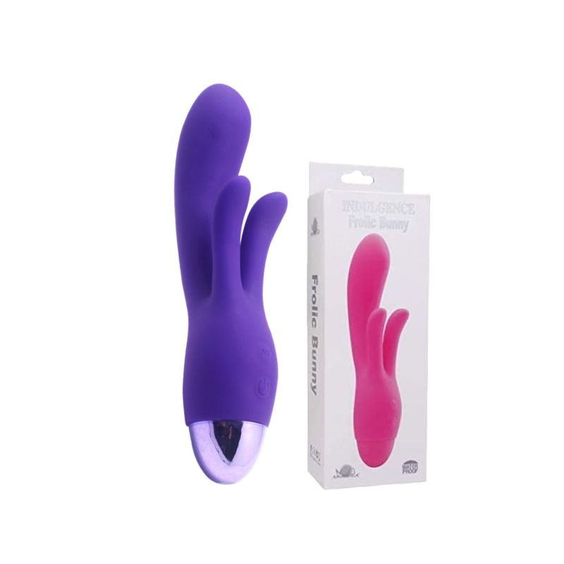 GENERICO - VIBRADOR FROLIC BUNNY CON 10 FUNCIONES DE VIBRACIÓN
