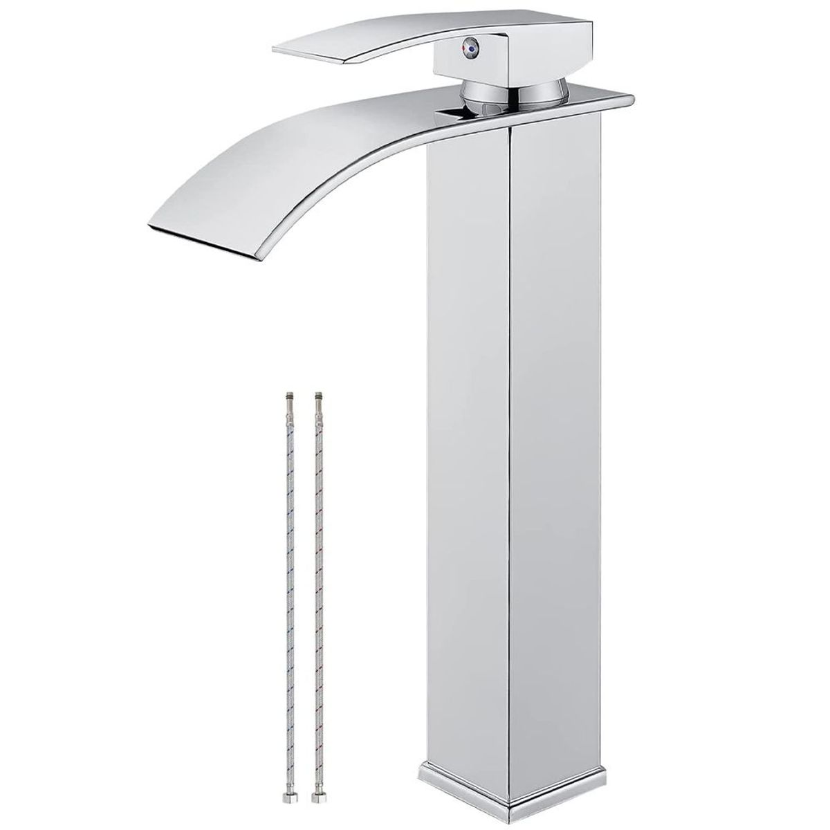 HOME NEAT - Grifo de Baño Grifo Lavabo Mezclador Monomando Cromo 30cm