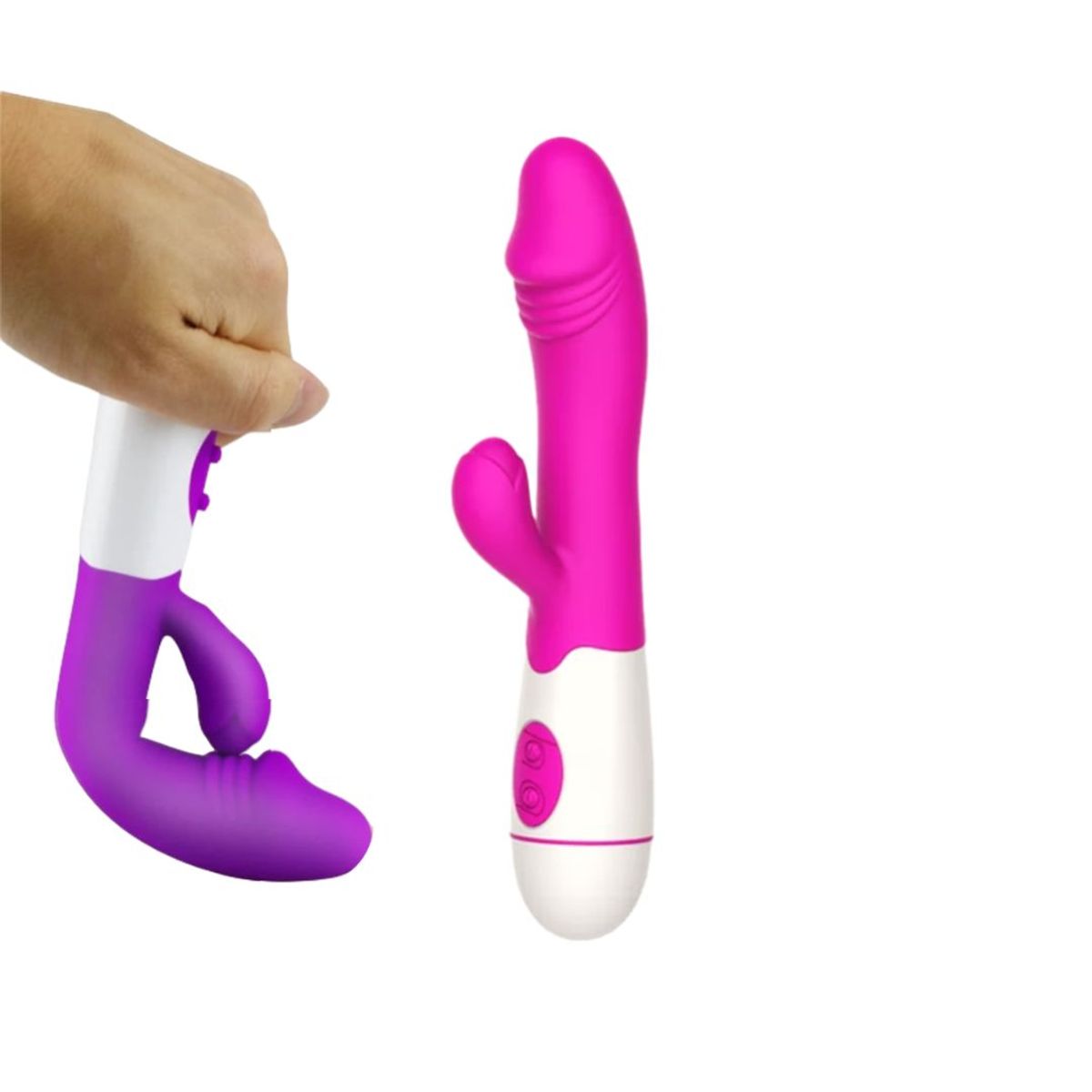 GENERICO - VIBRADOR LOVENS RABBIT PRO CON 30 FUNCIONES DE VIBRACIÓN