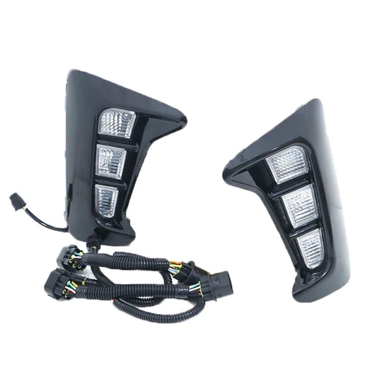 GENERICO - FAROS NEBLINEROS LED KIA SOLUTO 2020 2021 2022 2023.