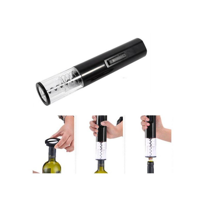 GENERICO - Destapador de Vino Electrico Sacacorcho Abridor Automático