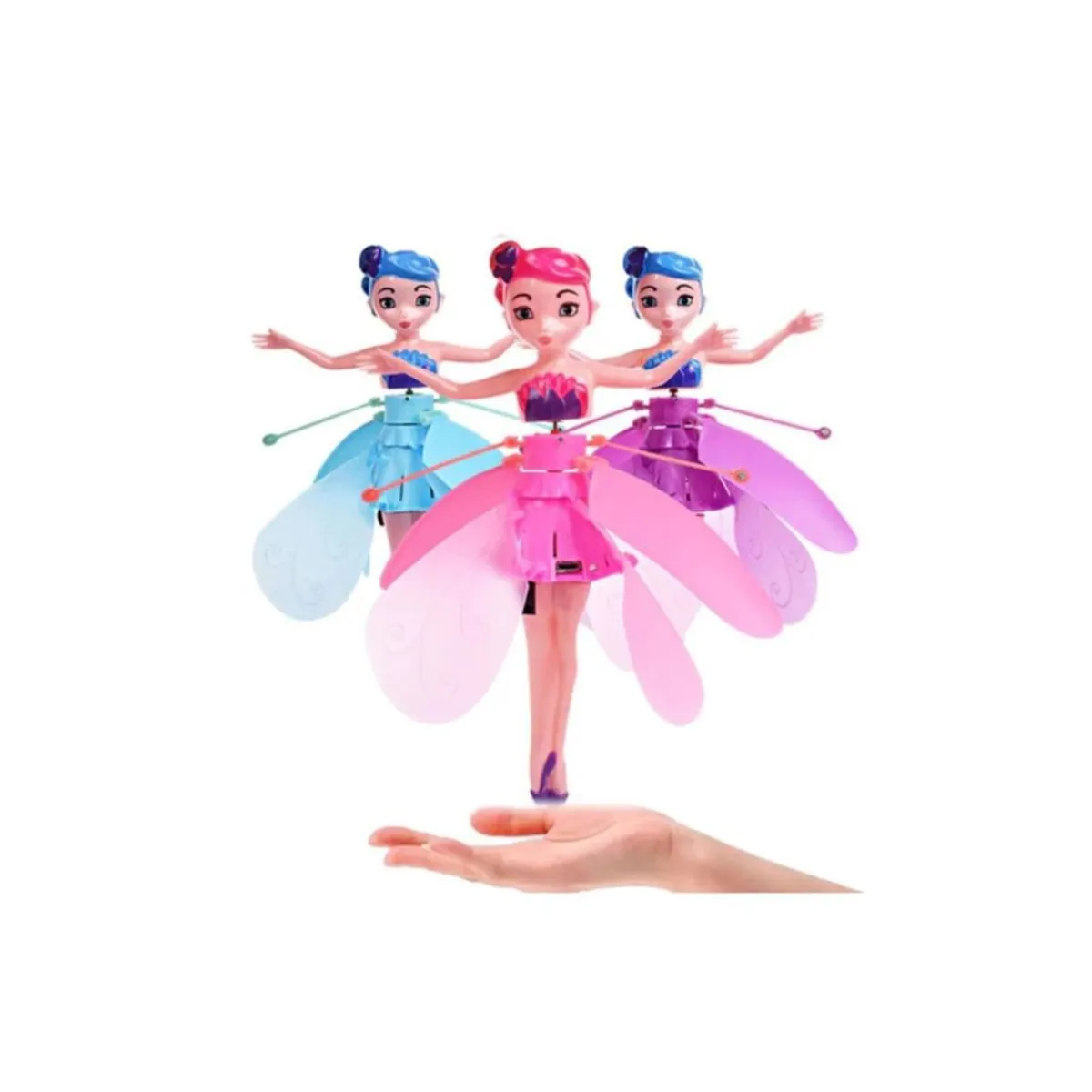 GENERICO - MUÑECA DE HADA VOLADORA CON SENSOR