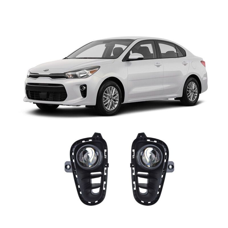 GENERICO - FAROS NEBLINEROS KIA RIO 2018 2019 2020