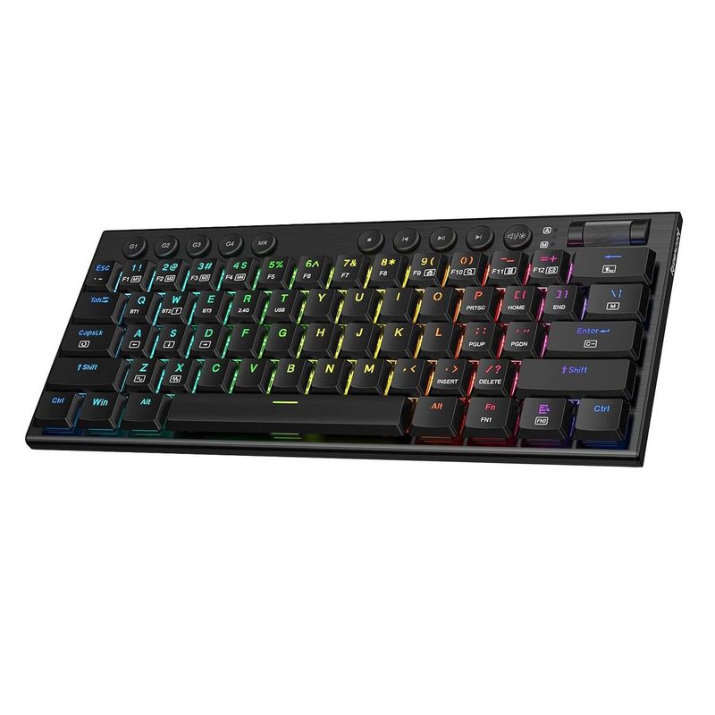 REDRAGON - Redragon - Teclado Horus Mini Pro K632 60 RGB Wireless Switch Red