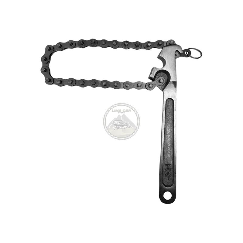 GENERICO - Llave Cadena Extractor De Filtro De Aceite 22cm