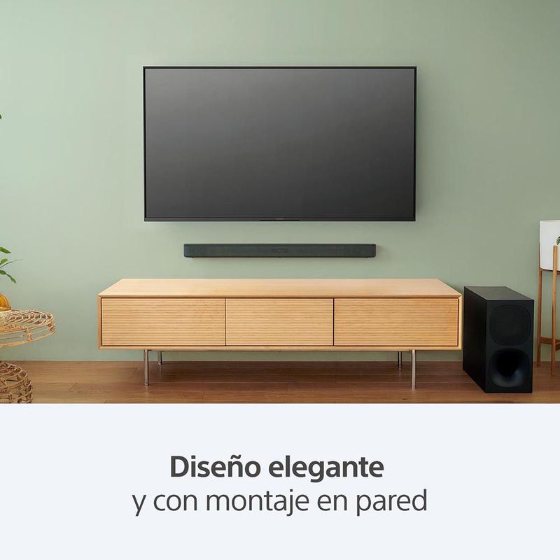 Sony Barra de sonido de canales con Subwoofer HT-S400 SONY
