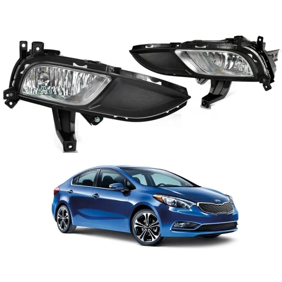 GENERICO - FAROS NEBLINEROS KIA CERATO 2013 2014 2015 2016