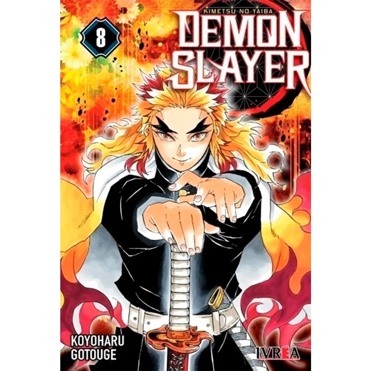 IVREA - Manga Demon Slayer Tomo 08 - Ivrea Manga