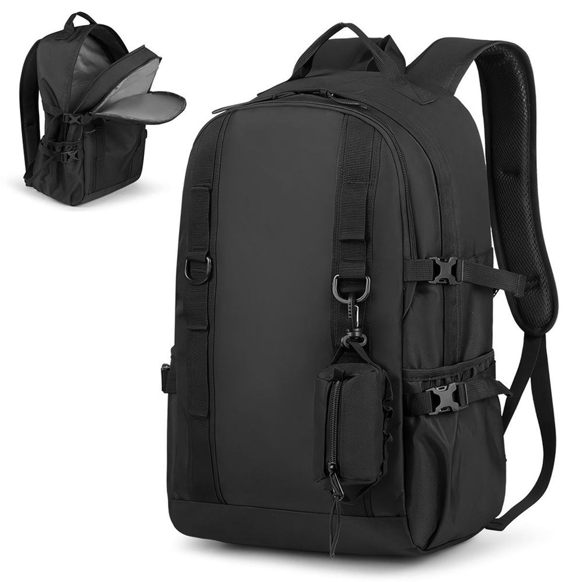 KELLER - Mochila Porta Laptop 15.6 " con Accesorio Negro XB5
