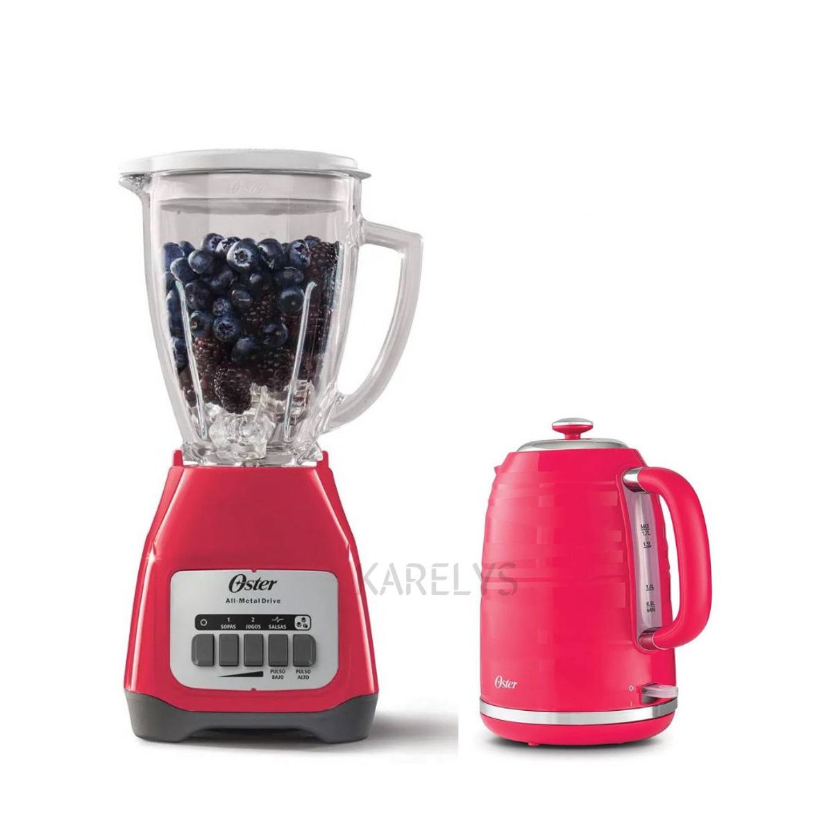 OSTER - COMBO Oster Licuadora BLSTKAGMPB  Hervidor Eléctrico BVSTKT4177M