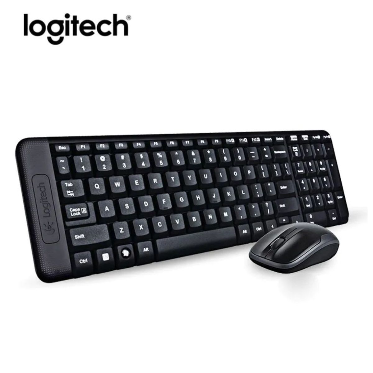 GENERICO - Teclado Logitech Mouse Mk220 Wireless USB Sp Black