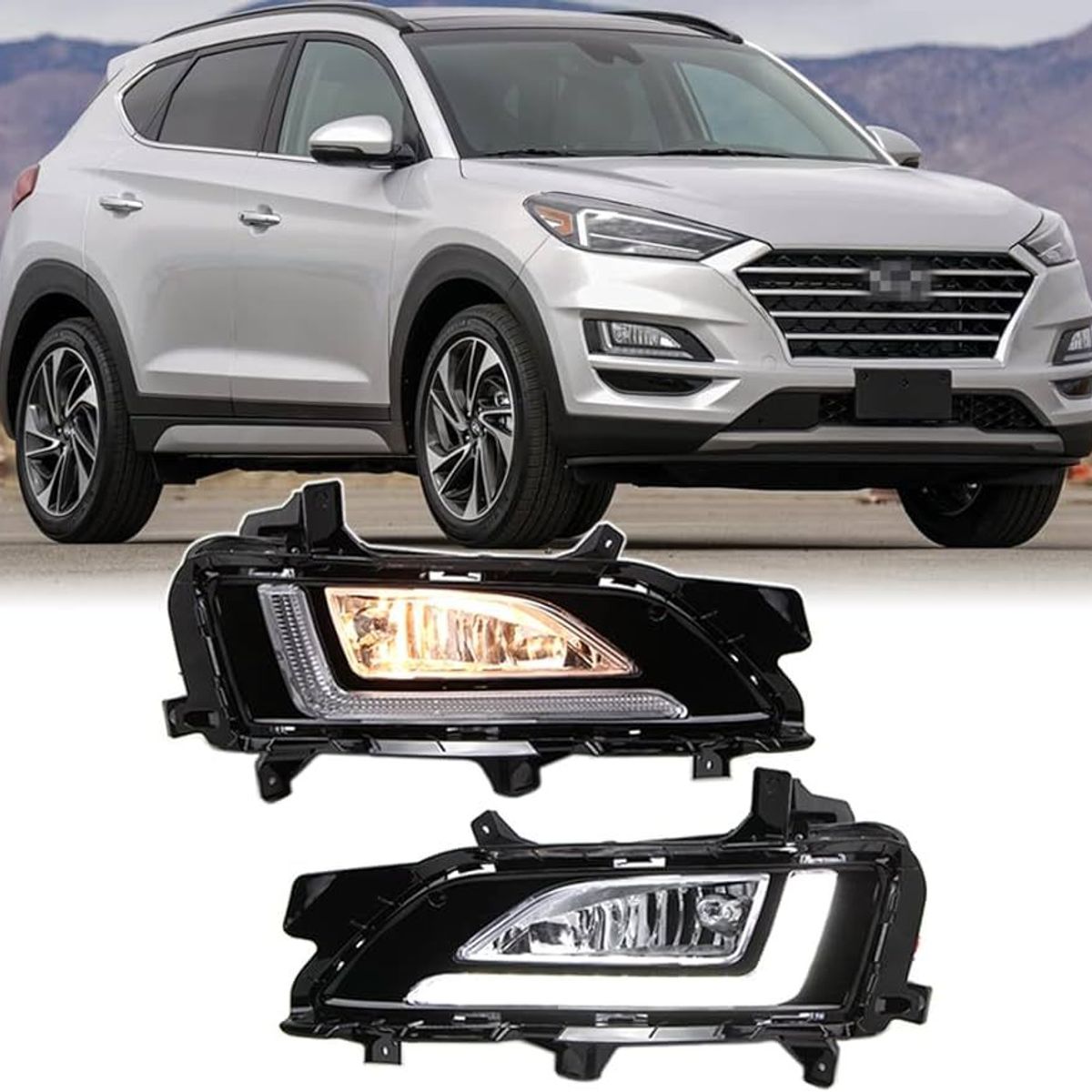 GENERICO - FAROS NEBLINEROS HYUNDAI TUCSON 2019 2020 2021.