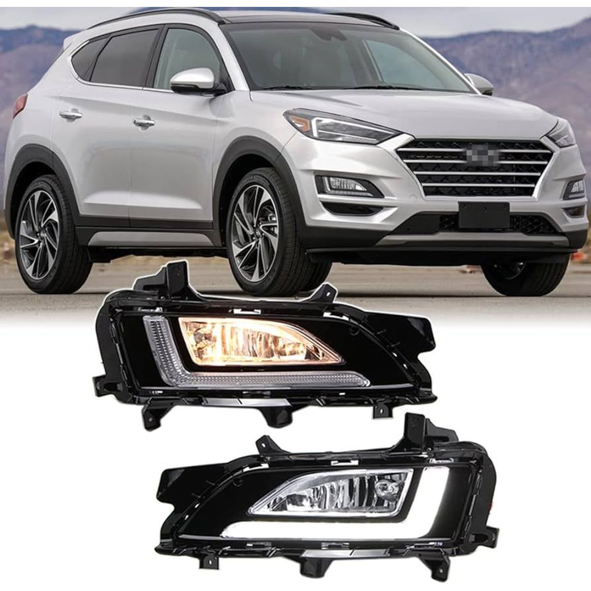 GENERICO - FAROS NEBLINEROS HYUNDAI TUCSON 2019 2020 2021.