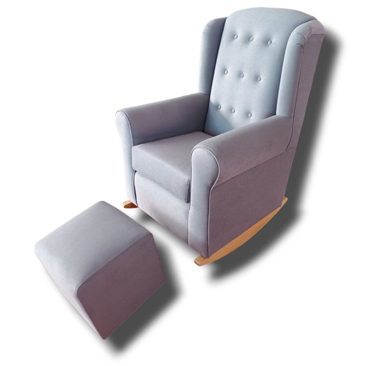 NO LOGO - Mecedora de Lactancia Cosmos Plata