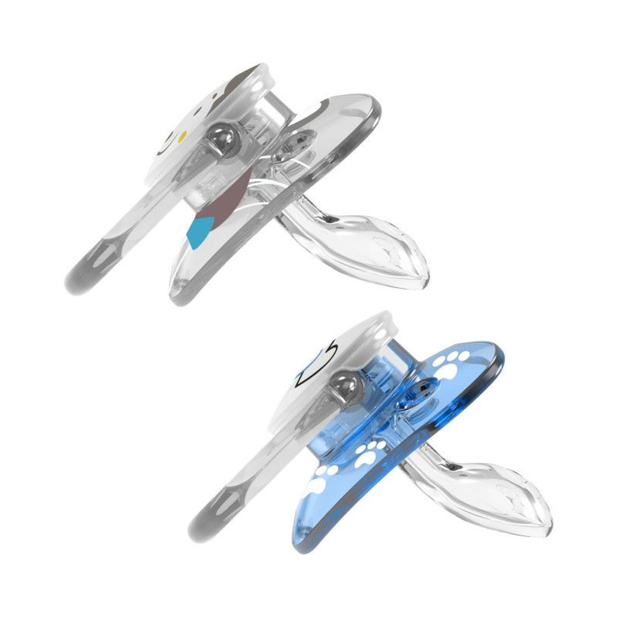 DR BROWNS - Set de 2 Chupones PreVent de 6 a 18 meses - Perrito Corazón