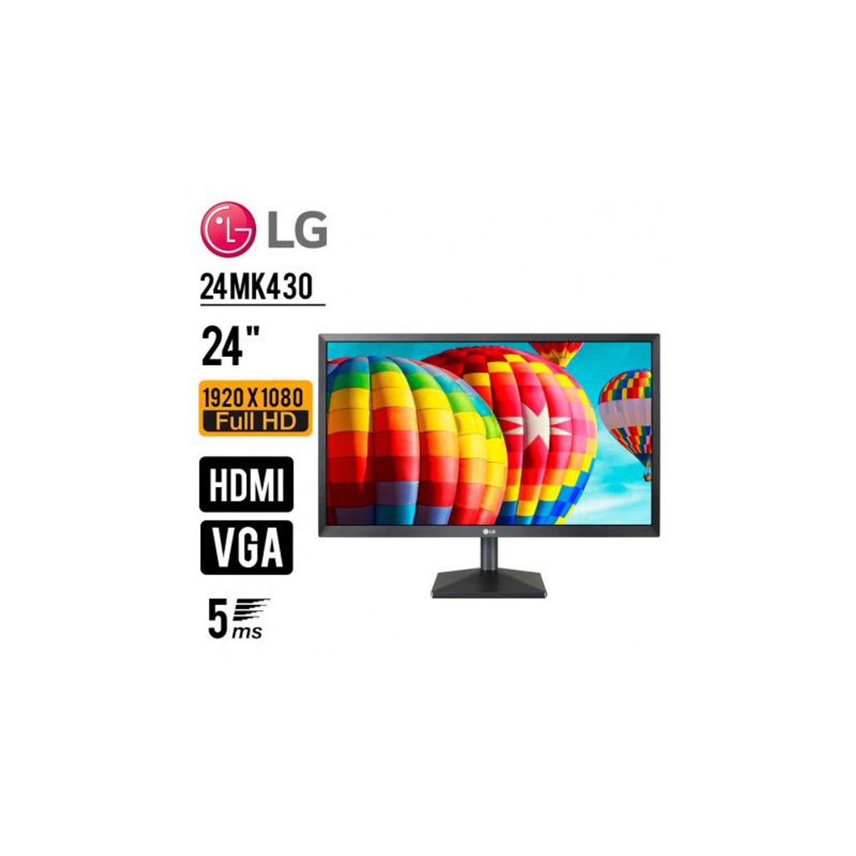 LG - monitor LG 24MK430 IPS FHD