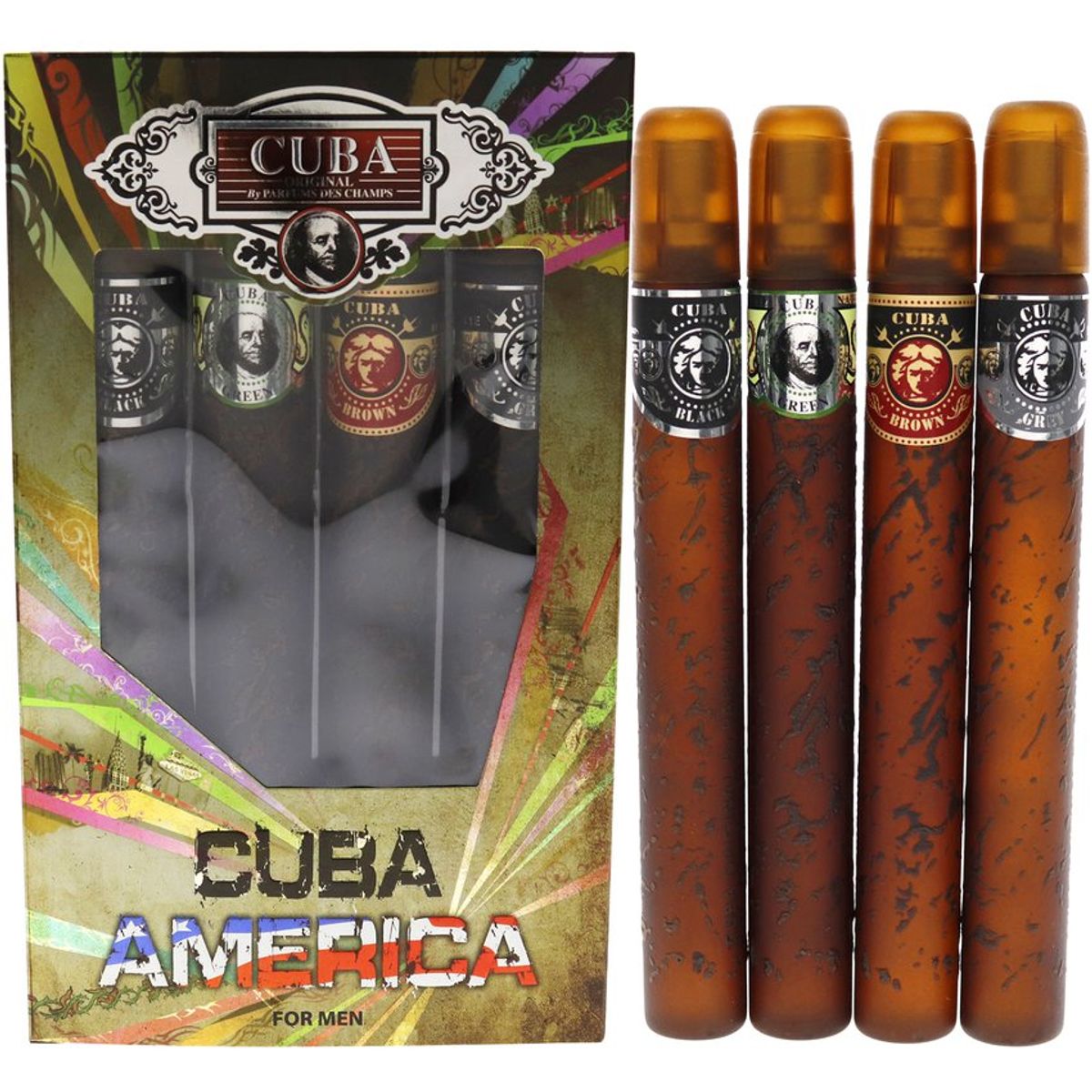 CUBA - Cuba america-cuba-4pc set edt