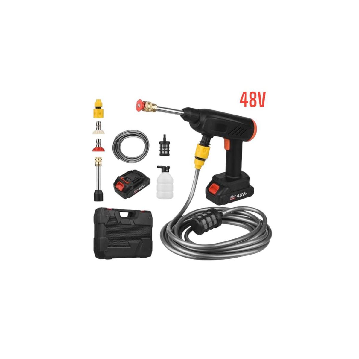 OEM - Lavadora De Alta Presión Inalámbrica Limpieza Automotriz 48V