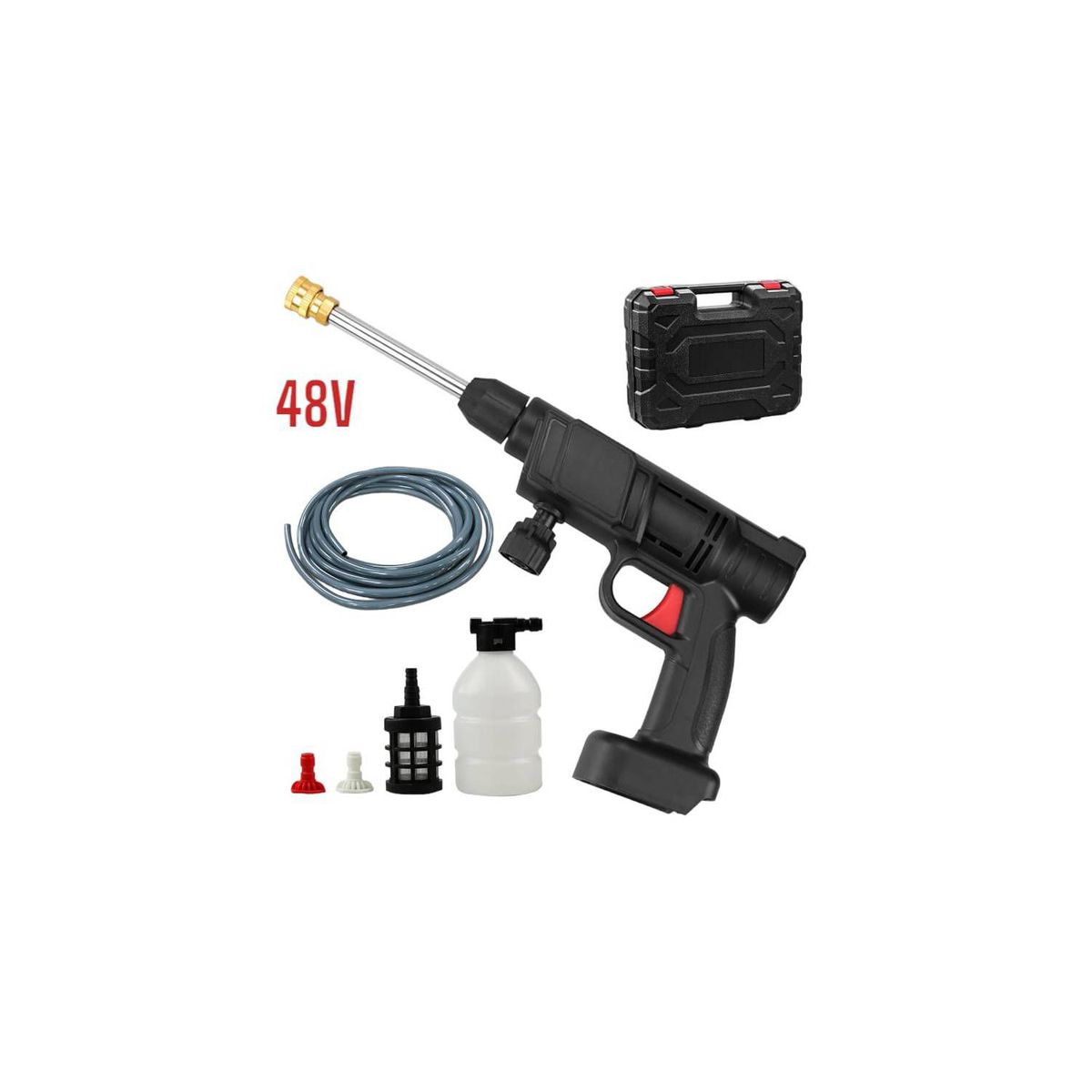 OEM - Lavadora De Alta Presión Inalámbrica Limpieza Automotriz 48V