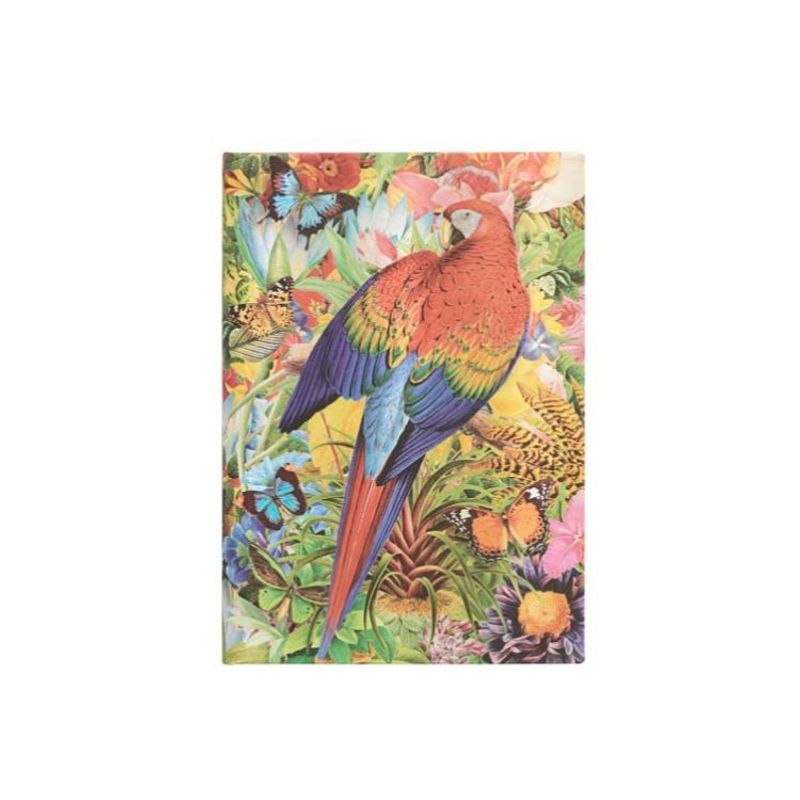 PAPERBLANKS - LIBRETA TAPA DURA MEDIANA TROPICAL GARDEN